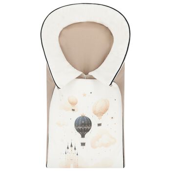 Ivory & Beige Balloon Baby Nest